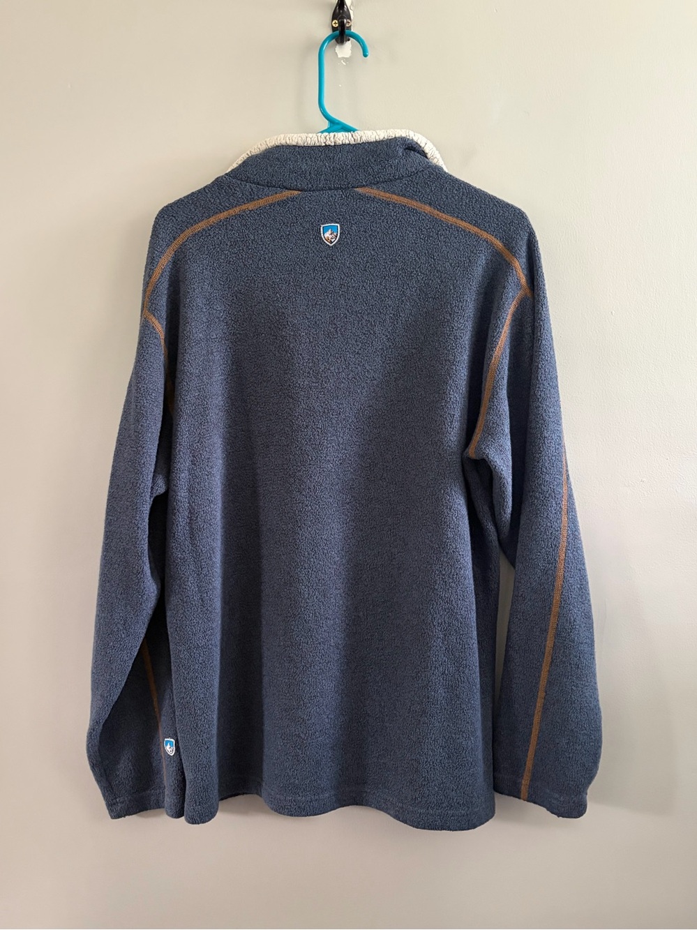 Kuhl Europa 1/4‎ zip fleece pullover Men's Large Soft Cozy - Picture 2 of 6